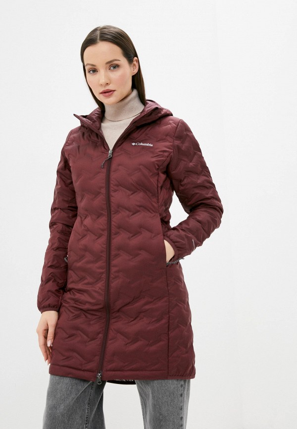 

Пуховик Columbia, Бордовый, Columbia MP002XW0B11G