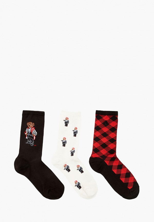 

Носки 3 пары Polo Ralph Lauren, Разноцветный