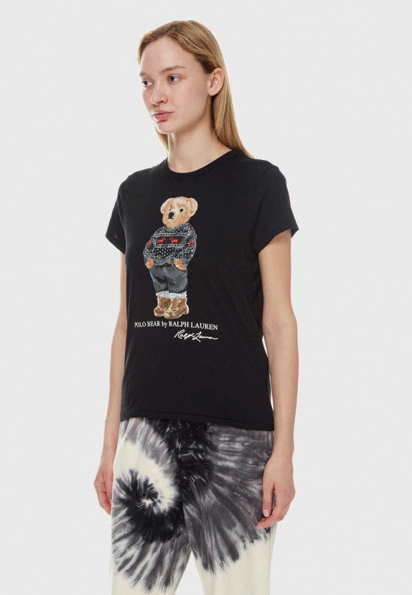 

Футболка Polo Ralph Lauren, Черный, Polo Ralph Lauren MP002XW0B3Y2