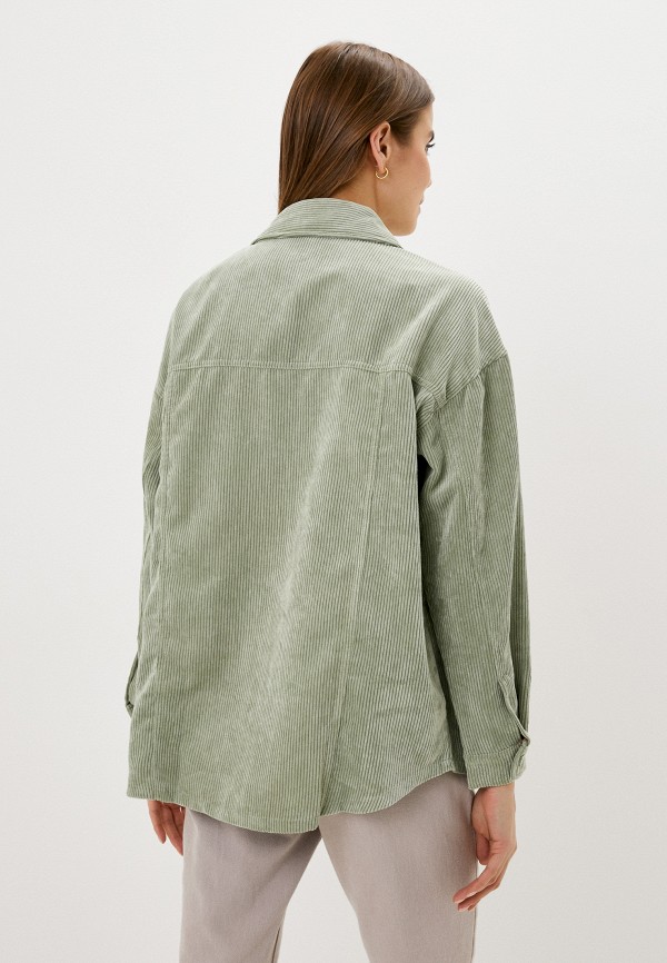 Рубашка Zolla цвет зеленый  Фото 3