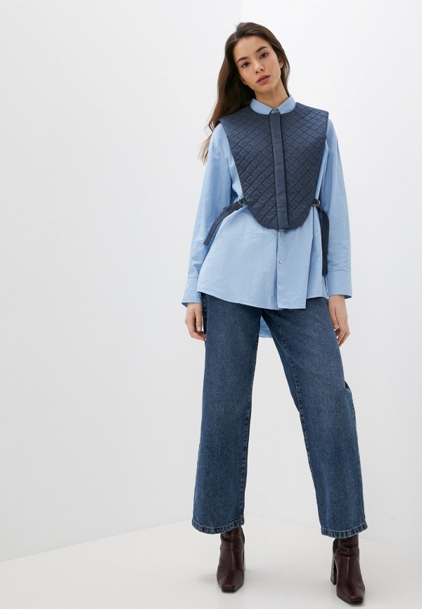 фото Жилет джинсовый verno.tebe