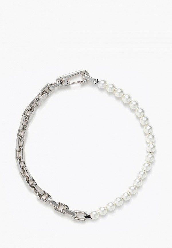 

Бусы Bimba Y Lola, Белый;серебряный, Bimba Y Lola MP002XW0B5WK