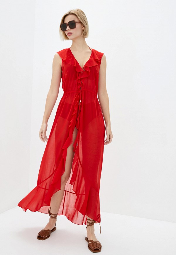 

Туника пляжная Reine Rouge, Красный, Reine Rouge MP002XW0B5X5