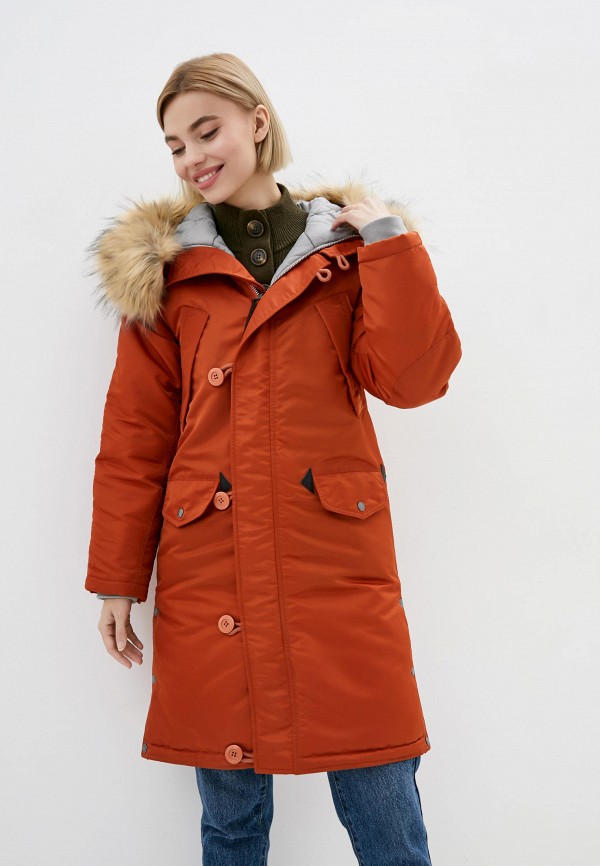 

Парка Airboss, Оранжевый, Airboss MP002XW0B5YT