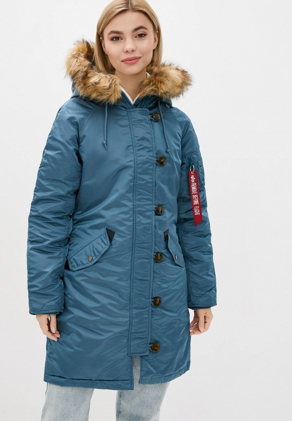 

Парка Alpha Industries, Синий, ELYSE