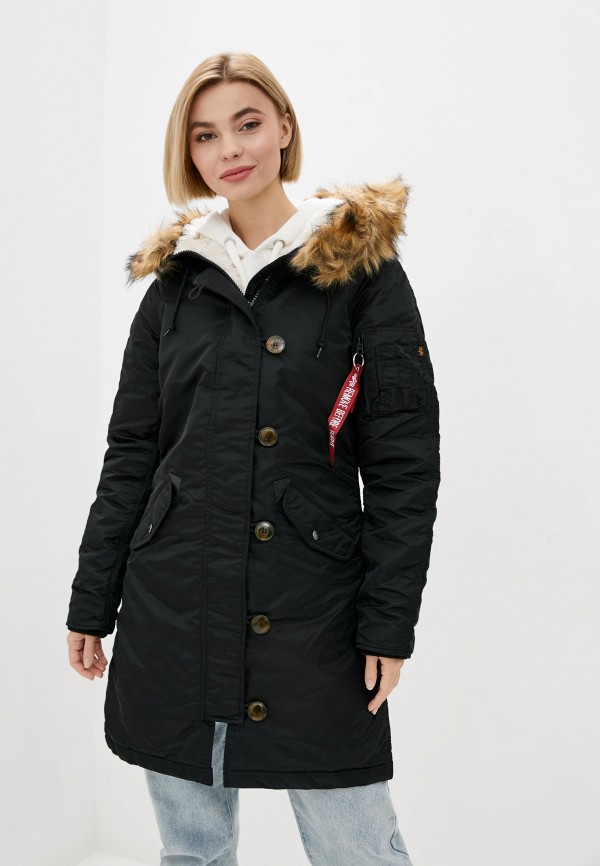 

Парка Alpha Industries, Черный, ELYSE