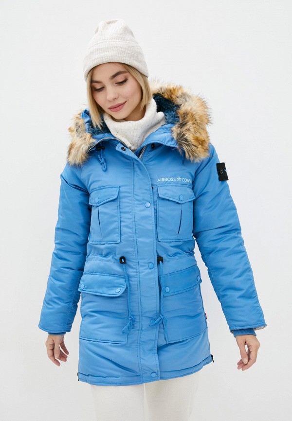 

Парка Airboss, Голубой, Airboss MP002XW0B5Z3