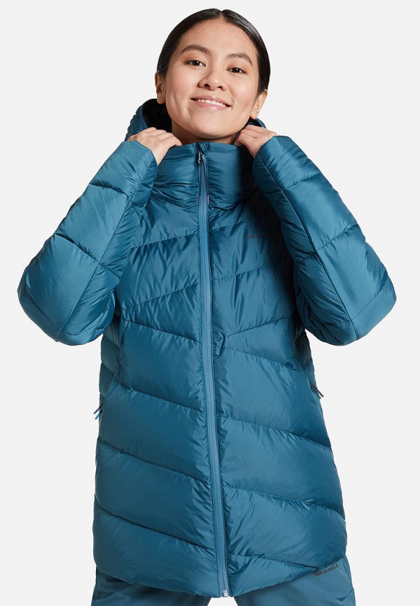 

Пуховик Merrell, Синий, Merrell MP002XW0B5ZJ