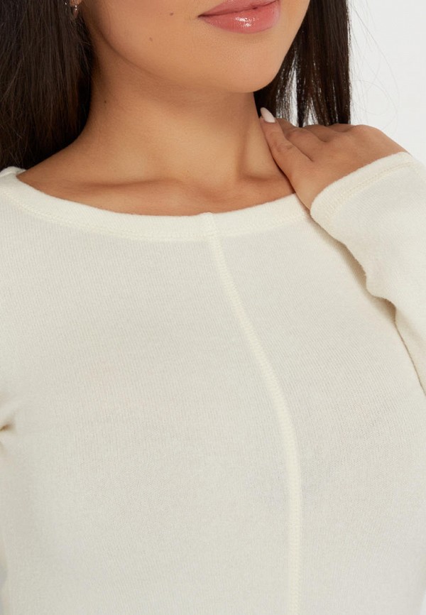 Джемпер Lezzarine бежевый, размер 46, фото 6