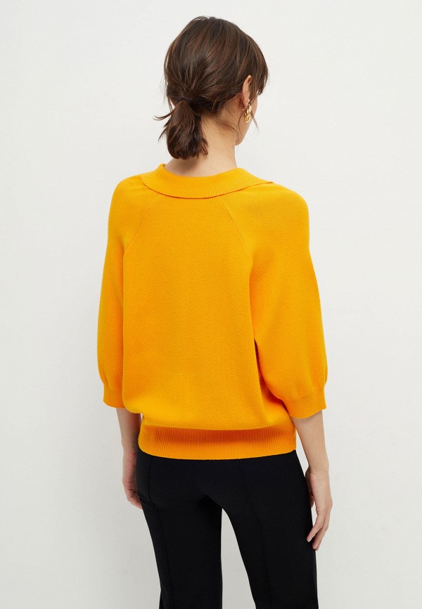 Пуловер Sela цвет желтый  Фото 3