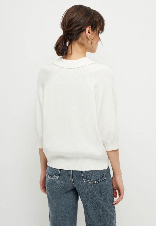 Пуловер Sela цвет белый  Фото 3