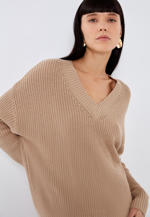 Пуловер Zarina цвет бежевый  Фото 7