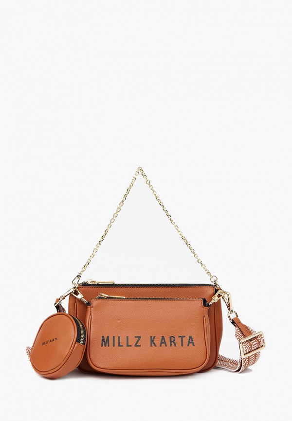 

Сумка, косметичка и кошелек Millz Karta, Коричневый, Zoey