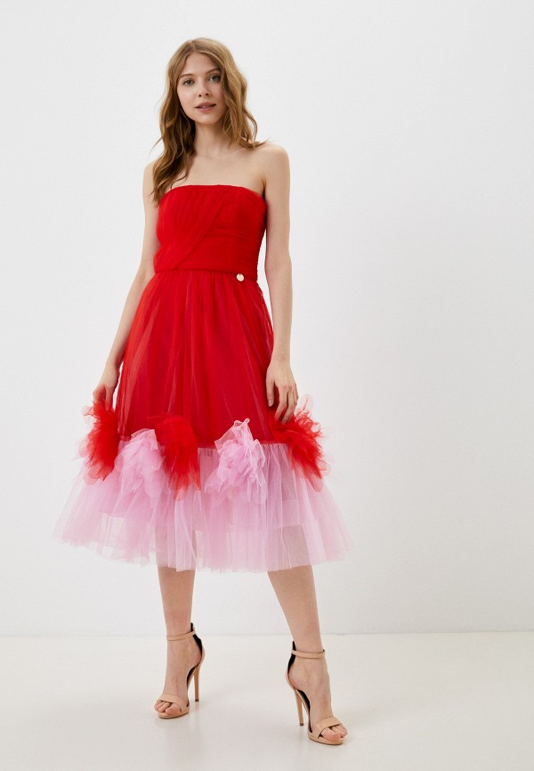

Платье Rich & Naked, Красный, Daysi midi dress
