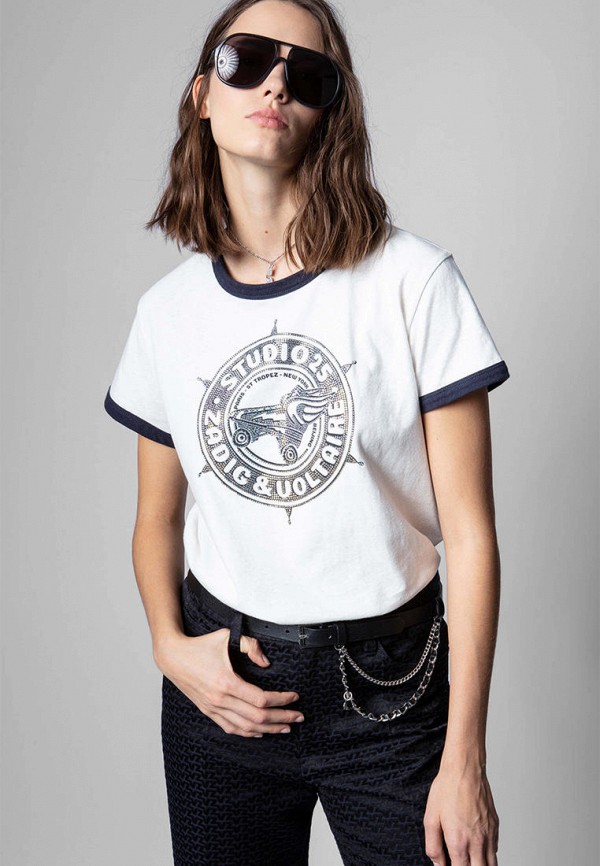 

Футболка Zadig & Voltaire, Белый, DYMA ZV BA