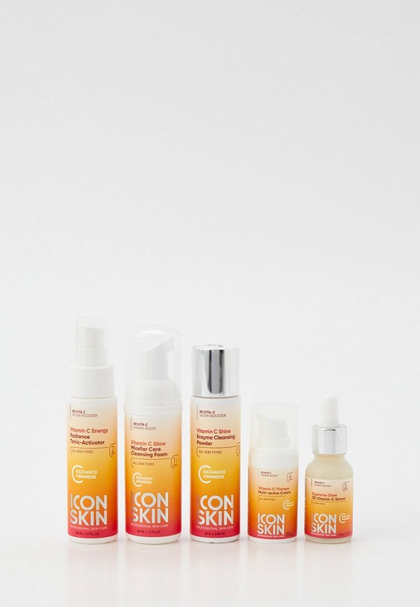 

Набор для ухода за лицом Icon Skin, Прозрачный, 5 шт., 278 мл