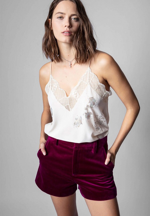 

Топ Zadig & Voltaire, Бежевый, CHRISTY CDC PER