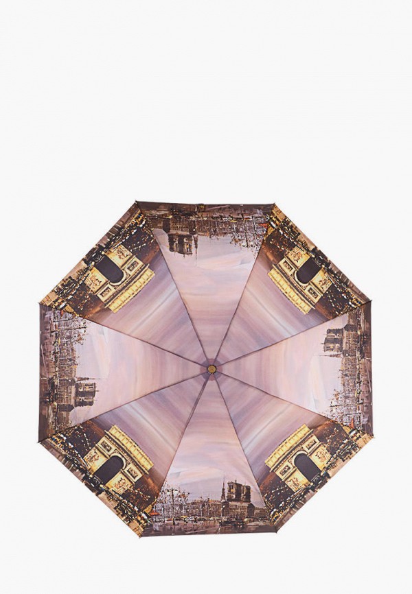 Зонт складной Lamberti цвет коричневый 