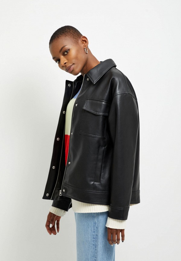 фото Куртка кожаная sela