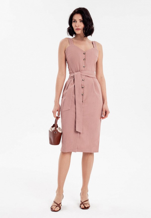 Сарафан Suara Femme розовый, размер 40, фото 2