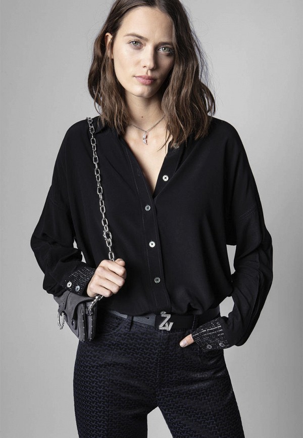 

Блуза Zadig & Voltaire, Черный, BOWY JAC Z