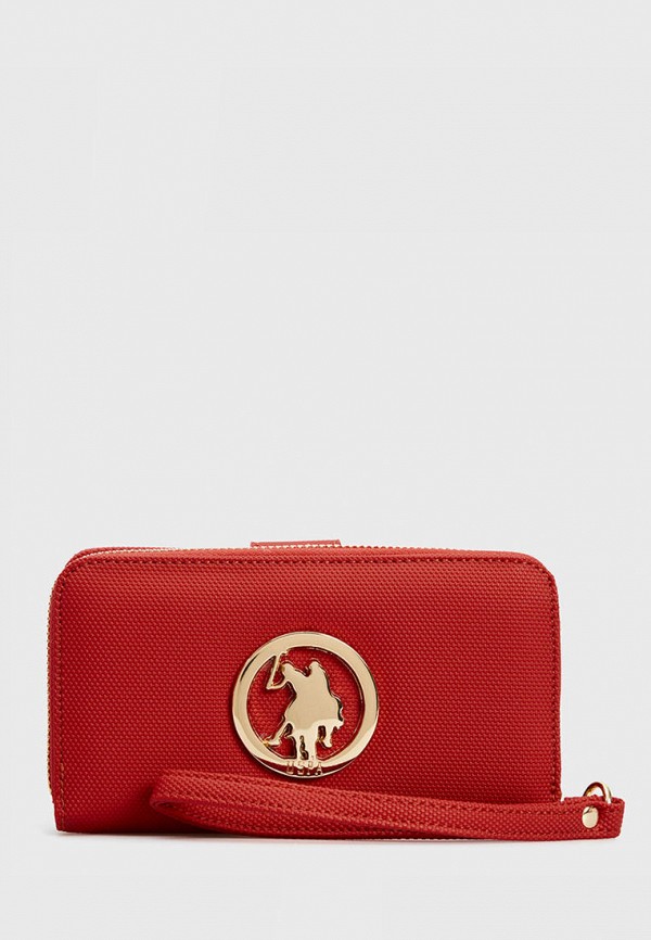

Кошелек U.S. Polo Assn., Красный