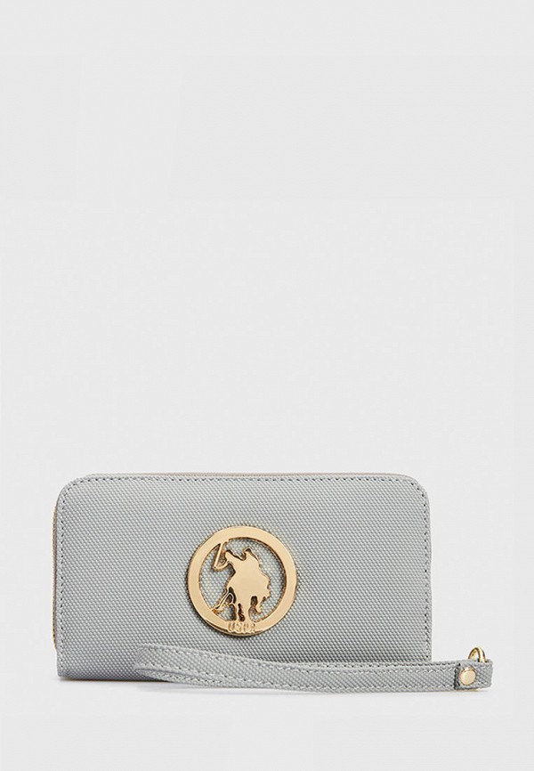 

Кошелек U.S. Polo Assn., Серый