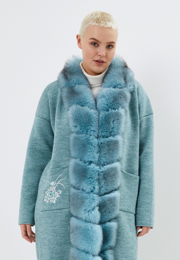 Кардиган V.S бирюзовый, размер 58, фото 2