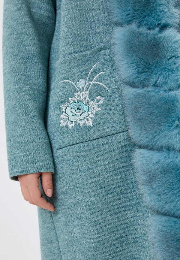 Кардиган V.S бирюзовый, размер 58, фото 4