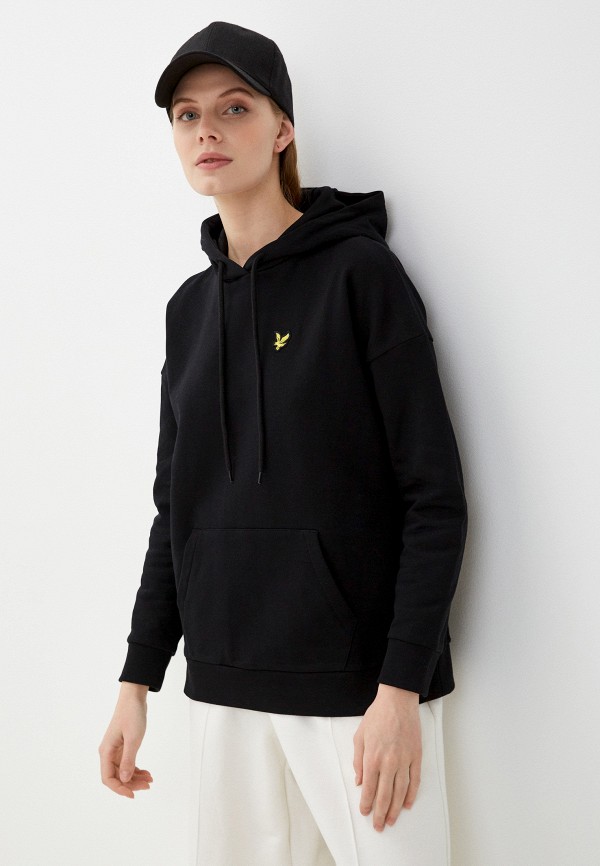 Худи Lyle & Scott цвет черный 