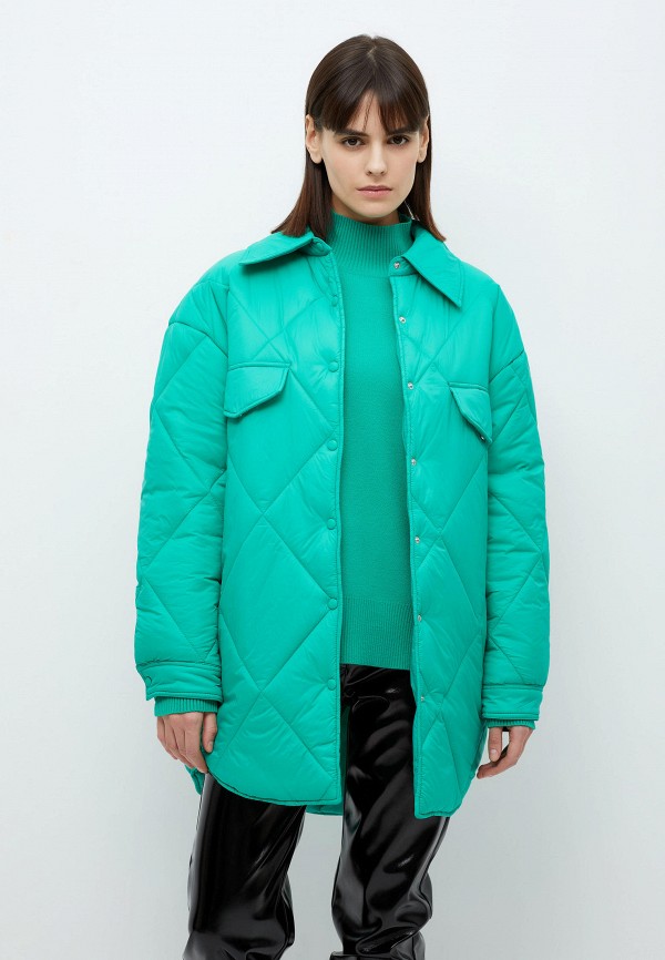 Куртка утепленная Sela цвет зеленый 