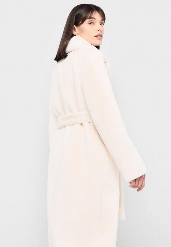 Шуба Alef белый, размер 52, фото 4