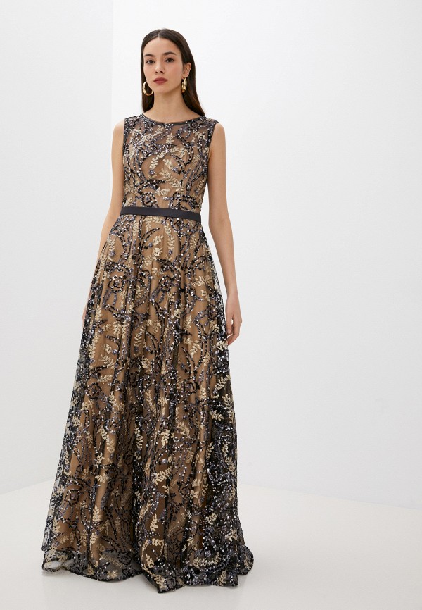 Платье Emilia Dell&#039;oro бежевого цвета