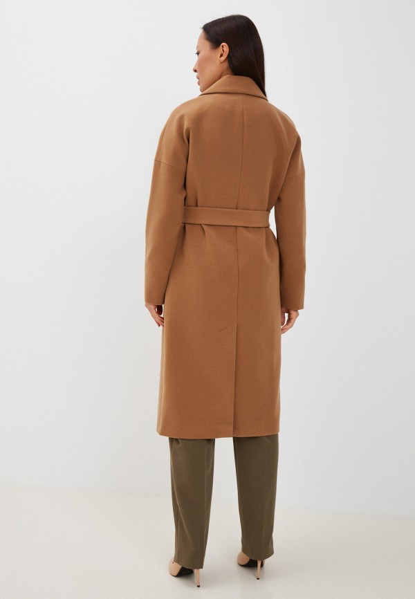 Пальто Electrastyle цвет коричневый  Фото 3