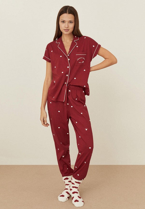

Пижама women'secret, Бордовый, women'secret MP002XW0BQQK