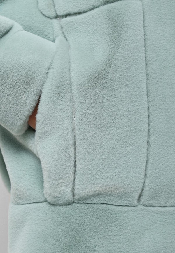 Шуба Alef бирюзовый, размер 50, фото 6