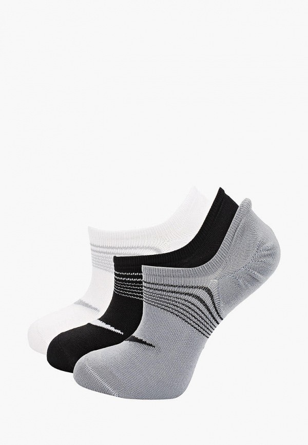 

Носки 3 пары Nike, Белый;серый;черный, Nike MP002XW0BRMA