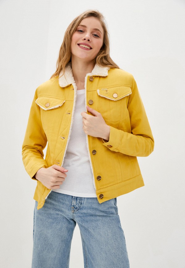 

Куртка джинсовая Dasti, Желтый, Dasti MP002XW0BROP