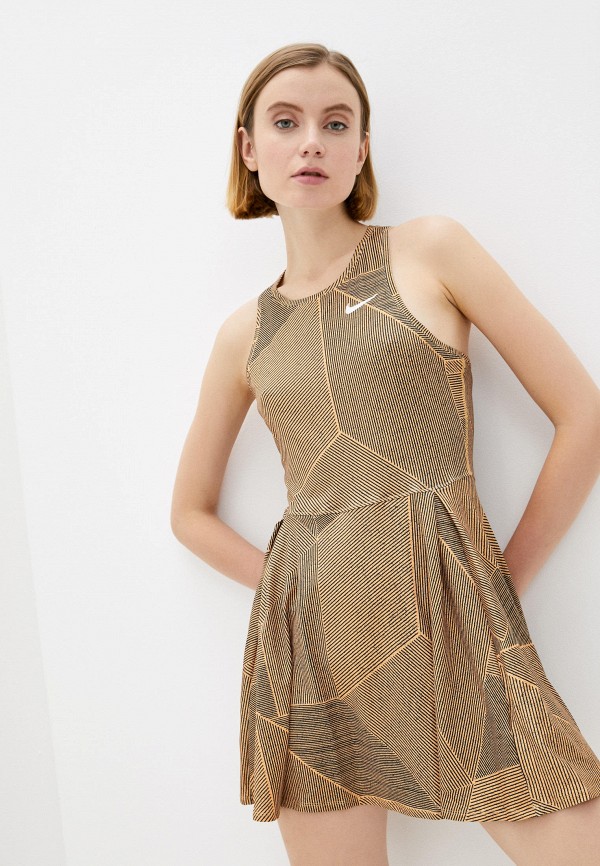 

Платье Nike, Коричневый, W NKCT DF ADVTG DRESS PR
