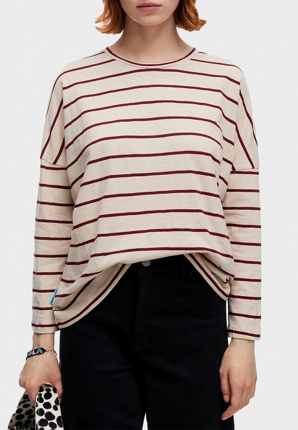

Лонгслив Bimba Y Lola, Бежевый, Bimba Y Lola MP002XW0BT6R