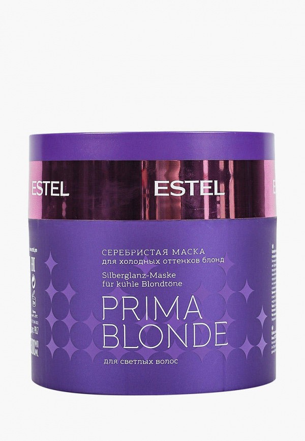 

Маска для волос Estel, Фиолетовый, для холодных оттенков блонд PRIMA BLONDE, 300 мл