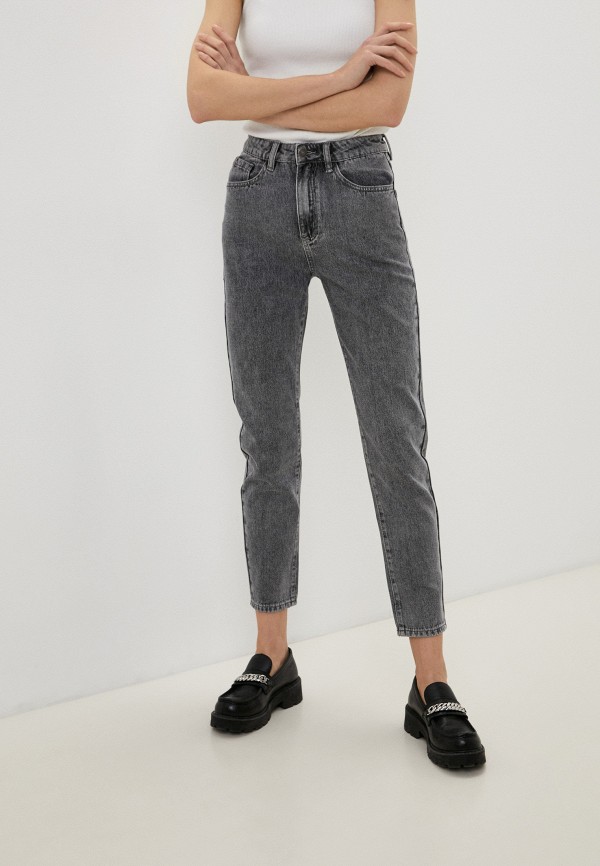 

Джинсы Desimall, Серый, Mom fit