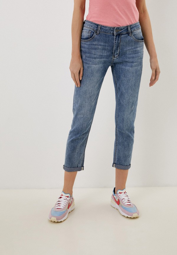 

Джинсы Desimall, Синий, Boyfriend fit