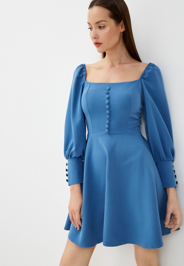 Платье Amandin цвет синий 