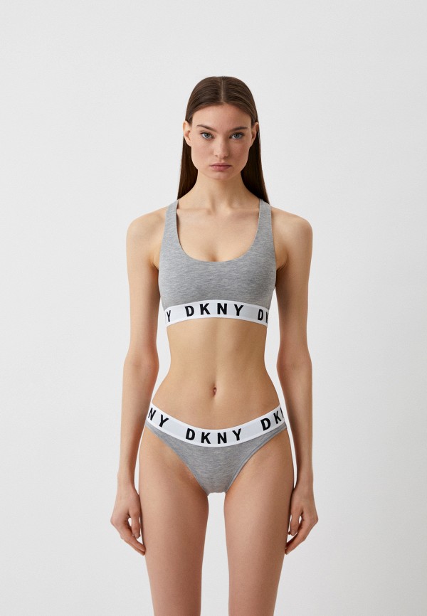 Трусы DKNY цвет серый 