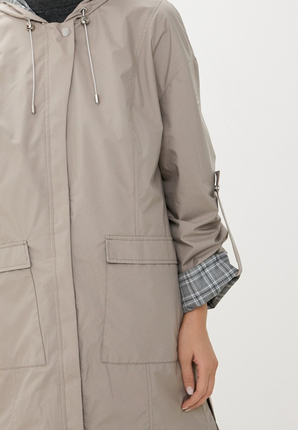 Плащ Maritta бежевый, размер 58, фото 5