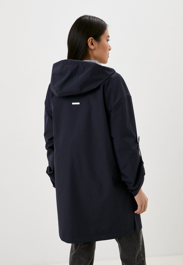 Плащ Maritta синий, размер 58, фото 3