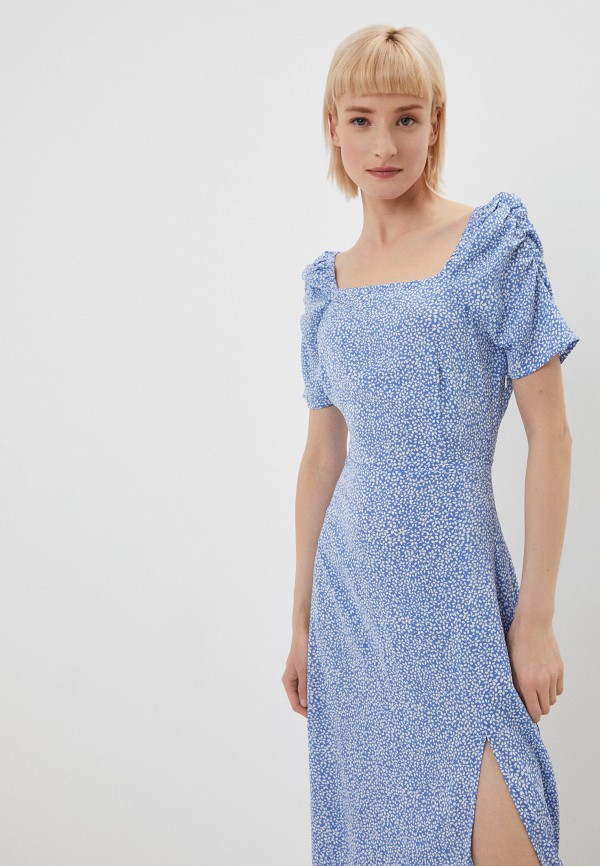 Платье Снежная Королева цвет голубой  Фото 2