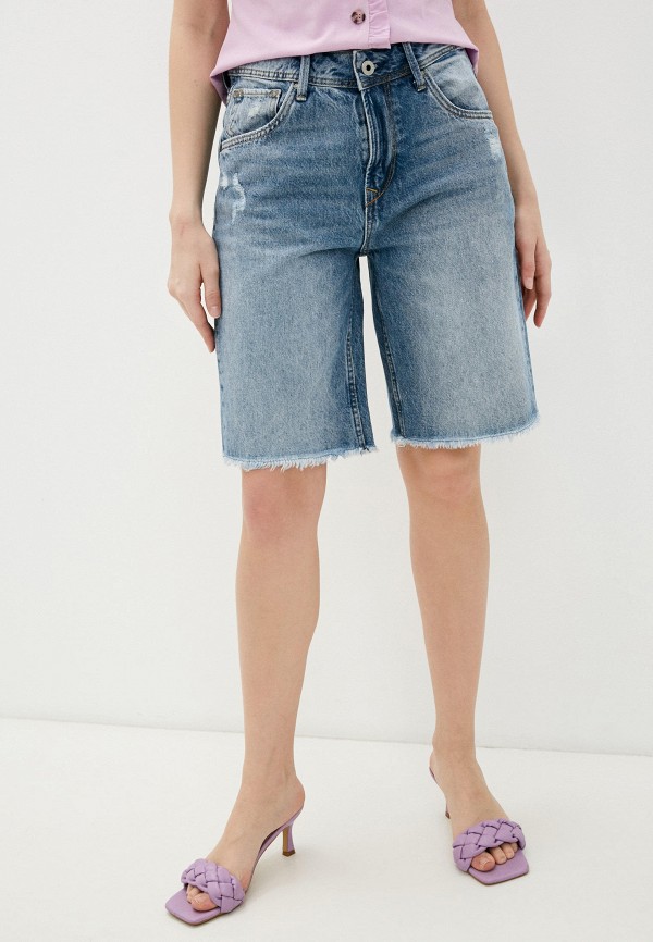 

Шорты джинсовые Pepe Jeans, Голубой, Pepe Jeans MP002XW0C0ZX