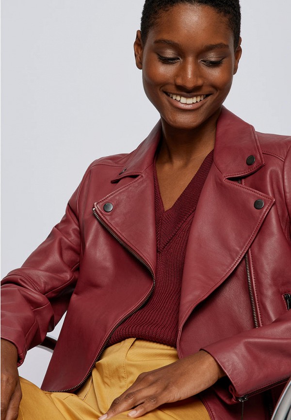 фото Куртка кожаная boss